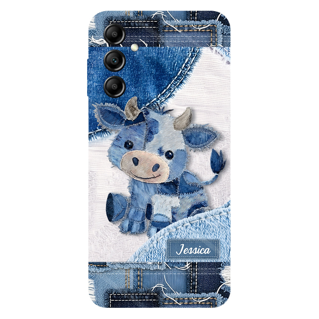 Coque de téléphone personnalisée avec imprimé vache des Highlands - Mignonne vache des Highlands