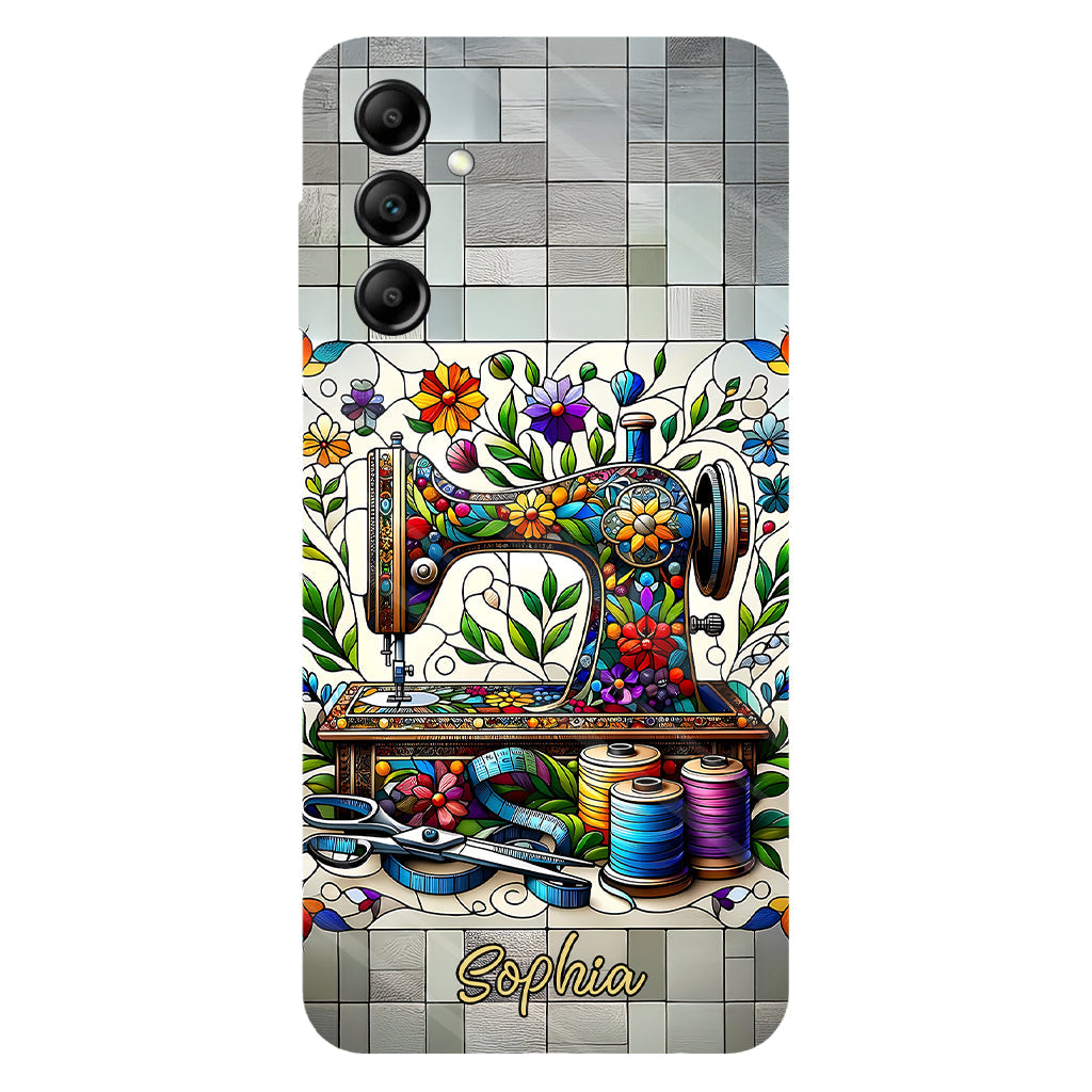 Coque de téléphone personnalisée « Couture » ​​avec imprimé intégral