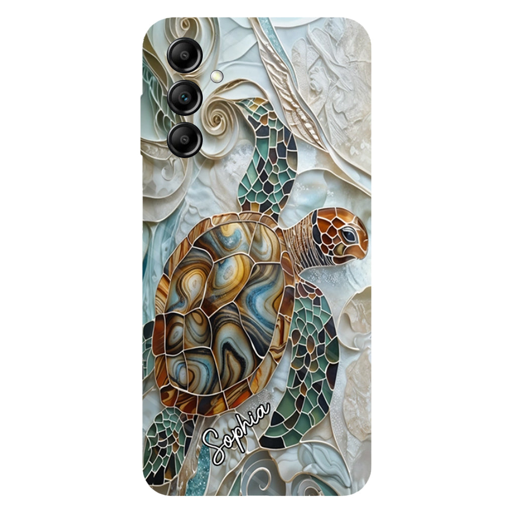 Love Turtles - Personalized Turtle Full Print Phone Case