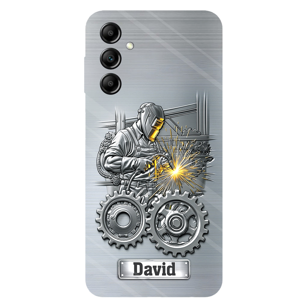 Strong Ones Become Welder - Personalized Welder Full Print Phone Case