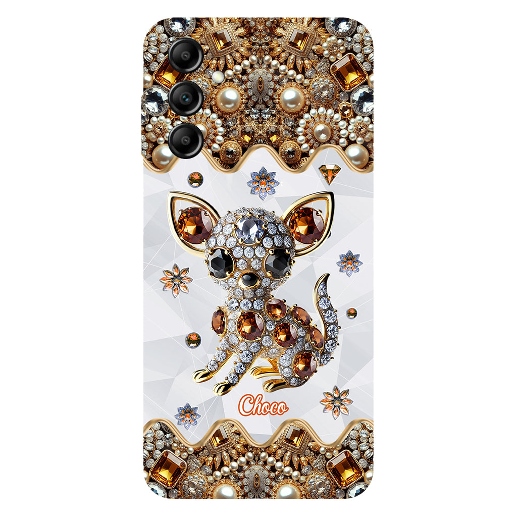 Love Chihuahuas - Personalized Dog Full Print Phone Case