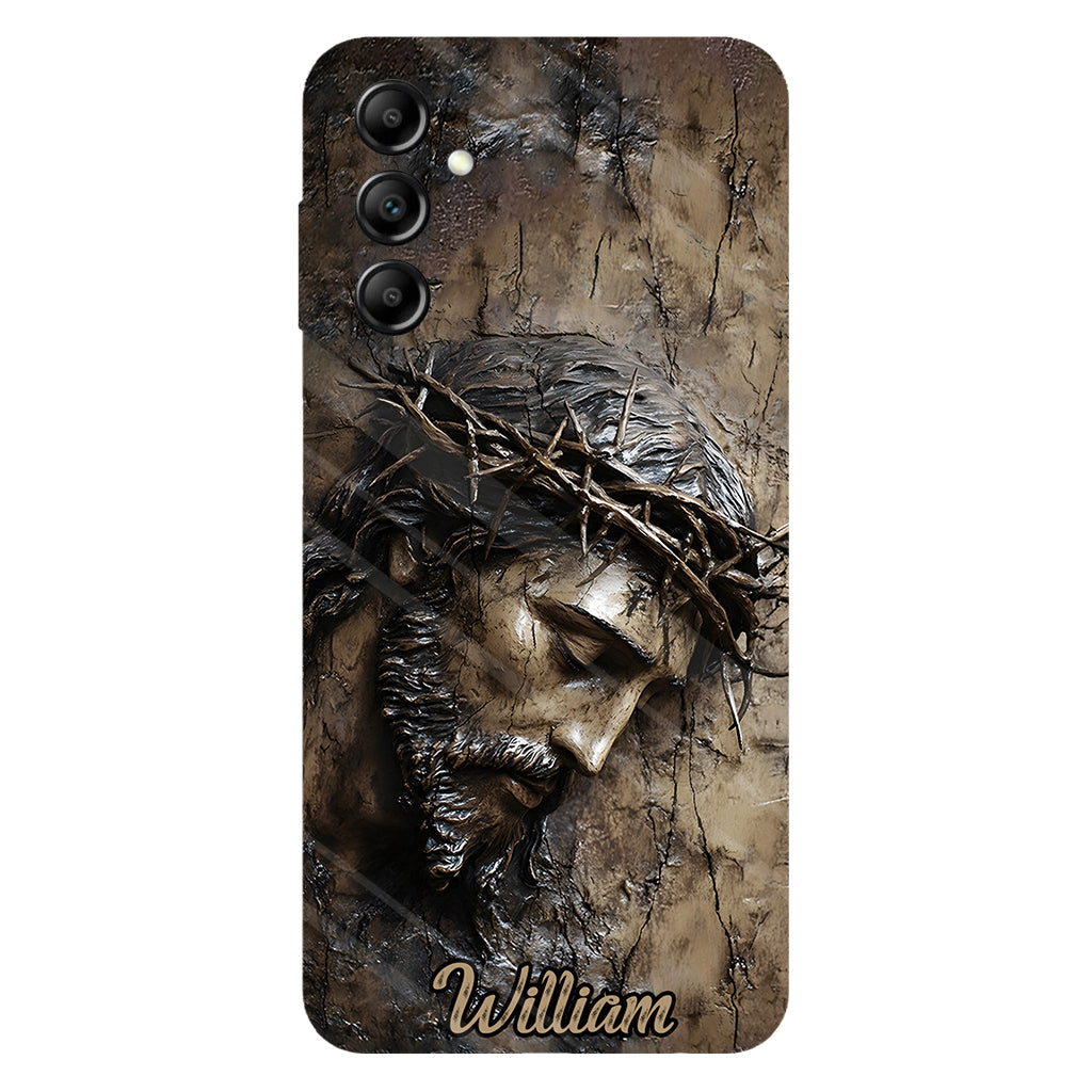 Foi, Espérance, Amour - Coque de téléphone personnalisée avec imprimé chrétien intégral