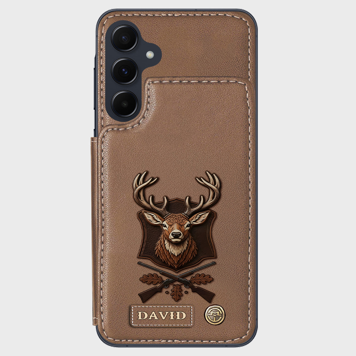 Passionné de chasse - Étui portefeuille personnalisé pour téléphone sur le thème de la chasse