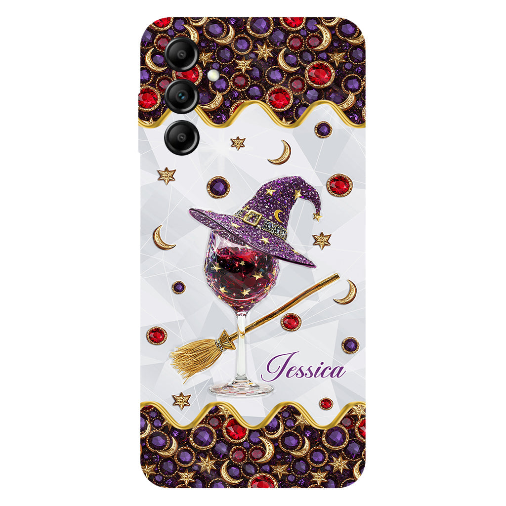 Wine Witch - Personalized Witch Full Print Phone Case