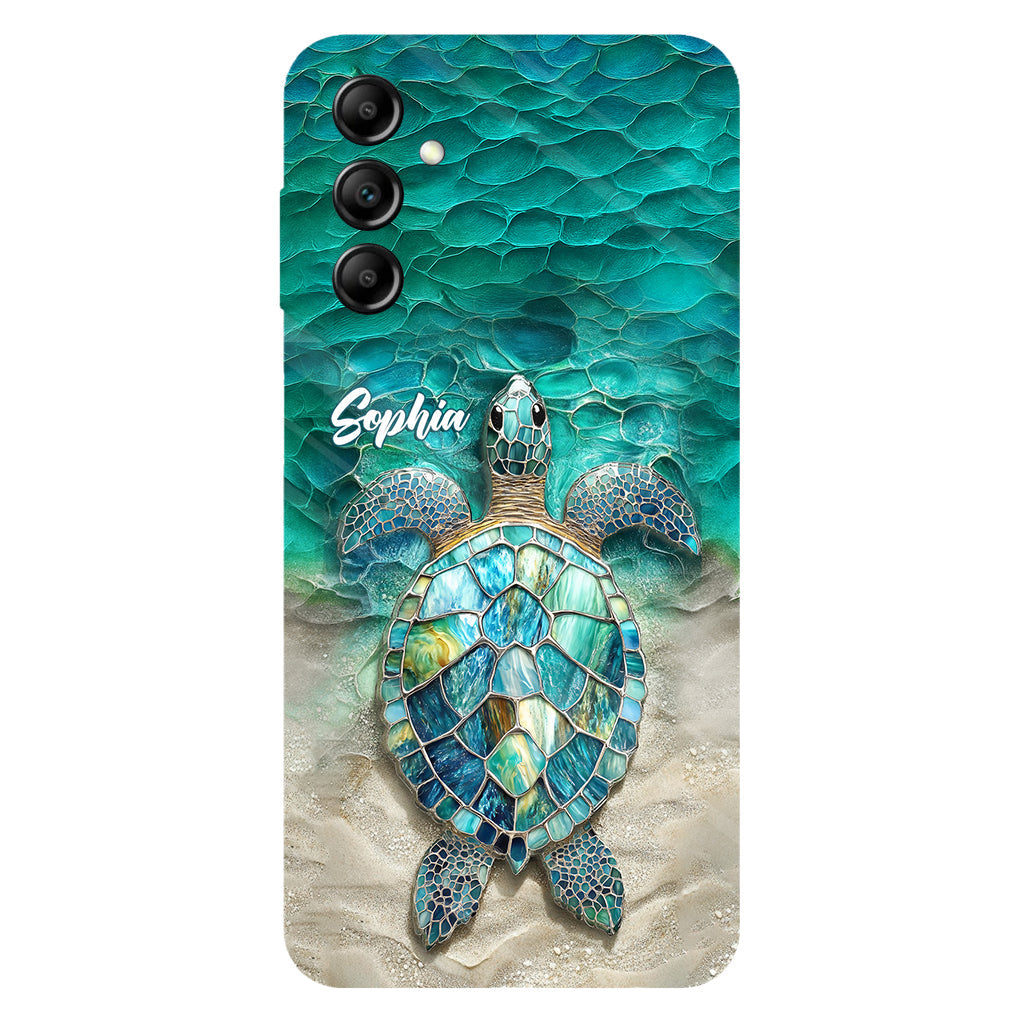 Sea Turtle Lovers - Personalized Turtle Full Print Phone Case