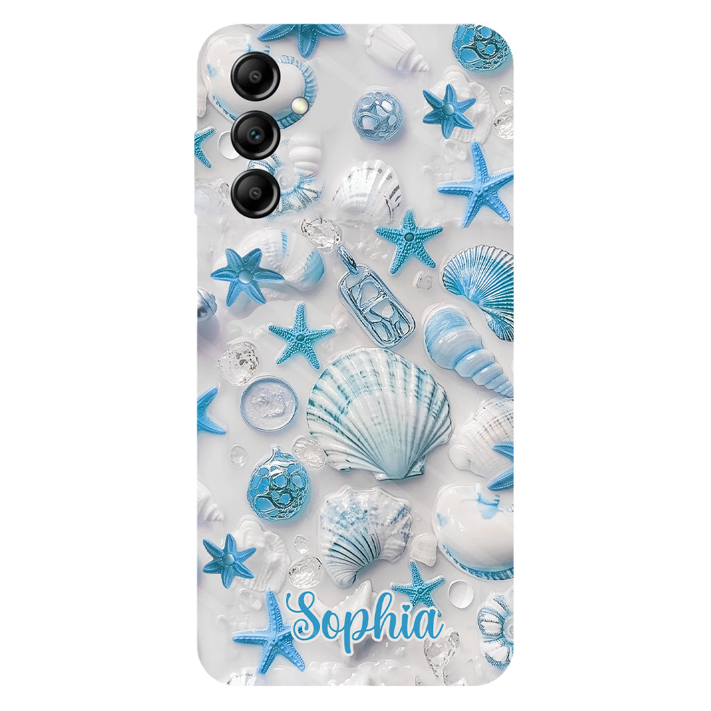 Beach Lovin' Girl - Personalized Sea Lover Full Print Phone Case