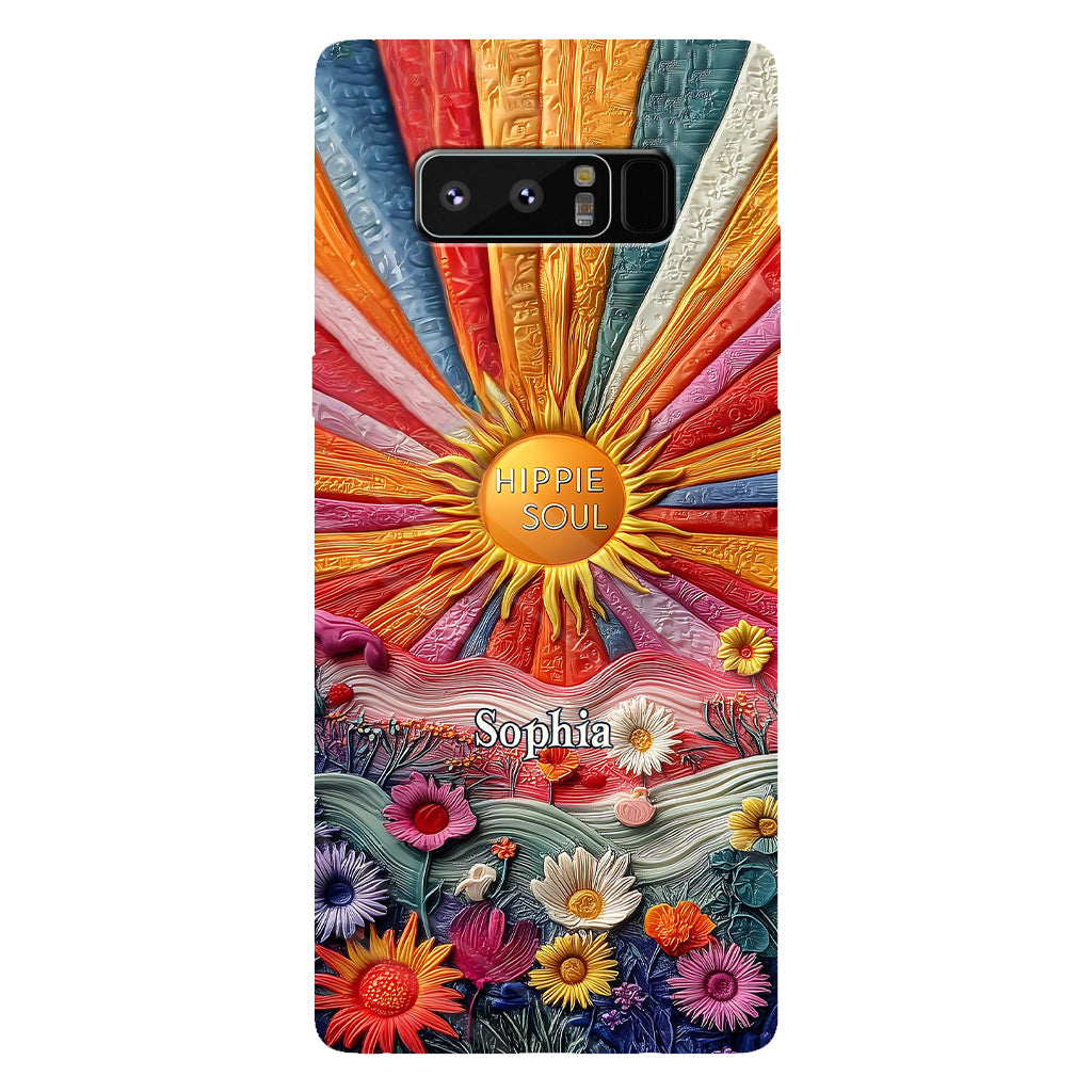 Hippie Soul - Personalized Hippie Full Print Phone Case