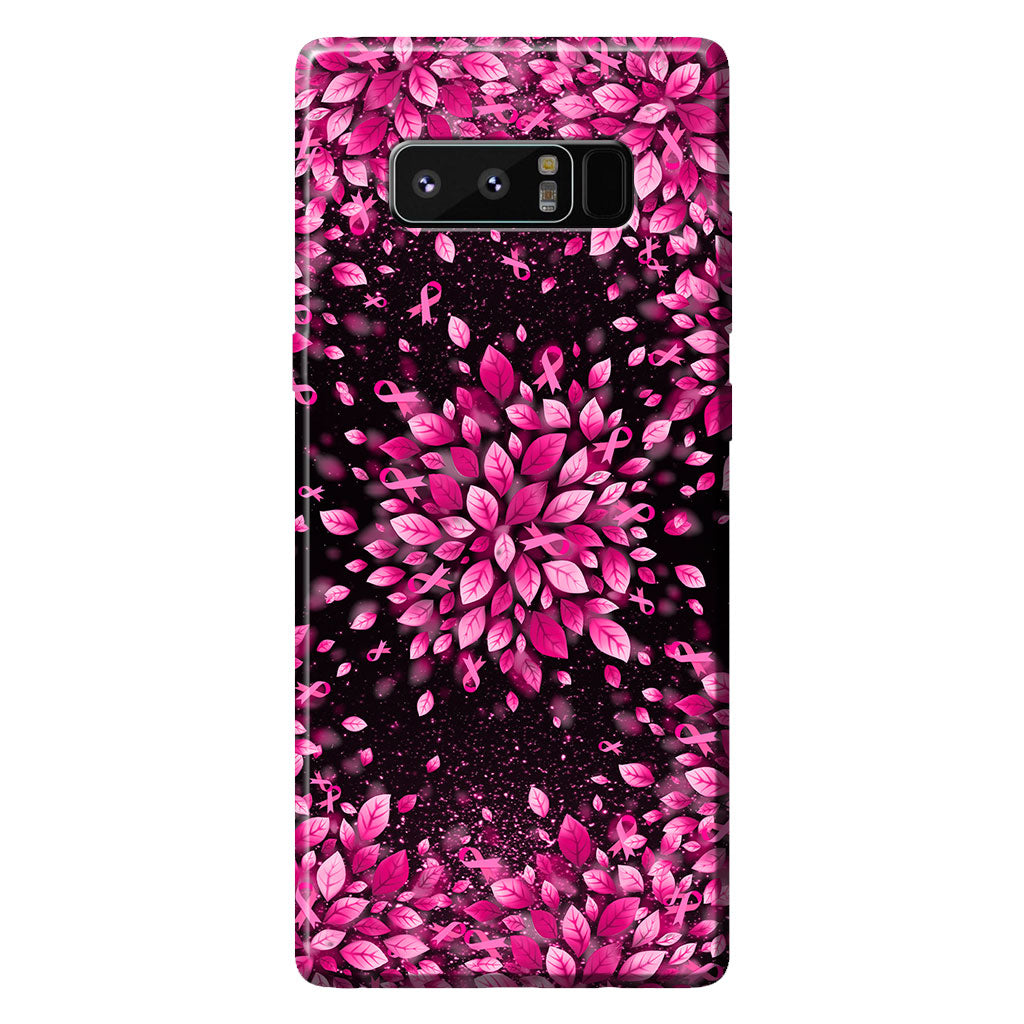 Foi, Espoir, Amour - Coque de téléphone personnalisée pour la sensibilisation au cancer du sein