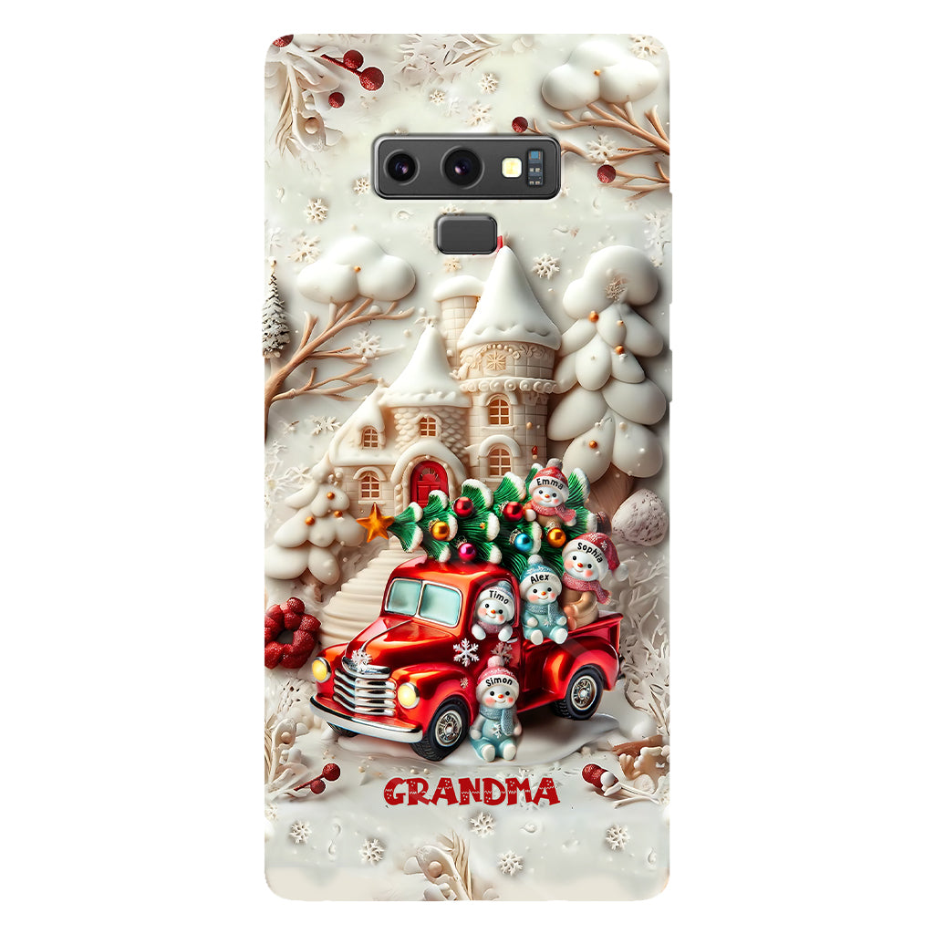 Nana's Little Cuties - Personalized Grandma Full Print Phone Case