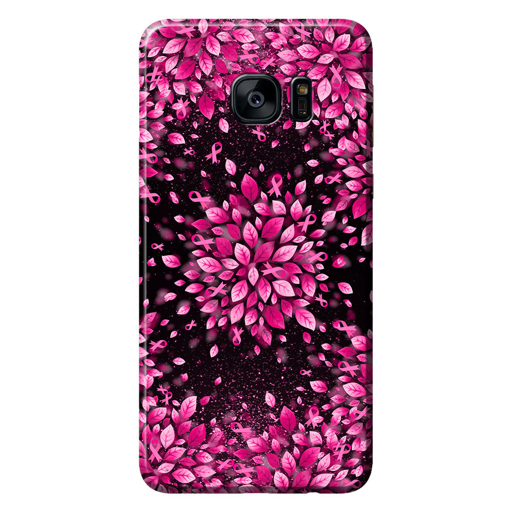 Foi, Espoir, Amour - Coque de téléphone personnalisée pour la sensibilisation au cancer du sein