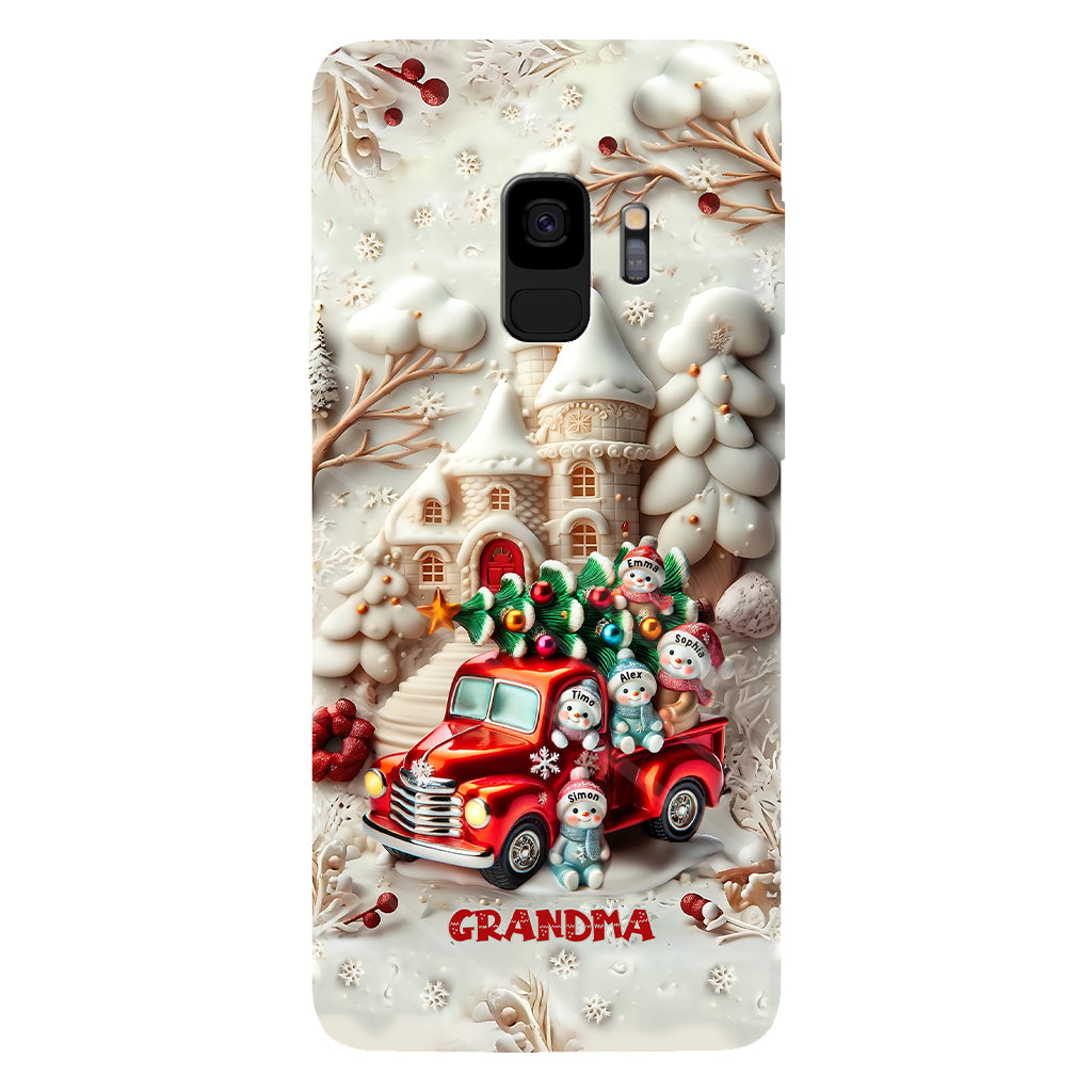 Nana's Little Cuties - Personalized Grandma Full Print Phone Case