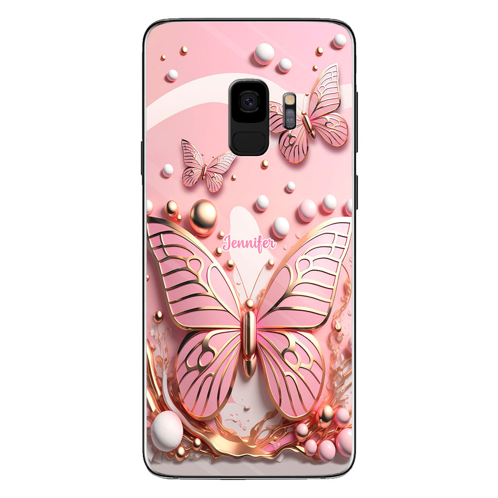 Love Butterflies - Personalized Butterfly Phone Case