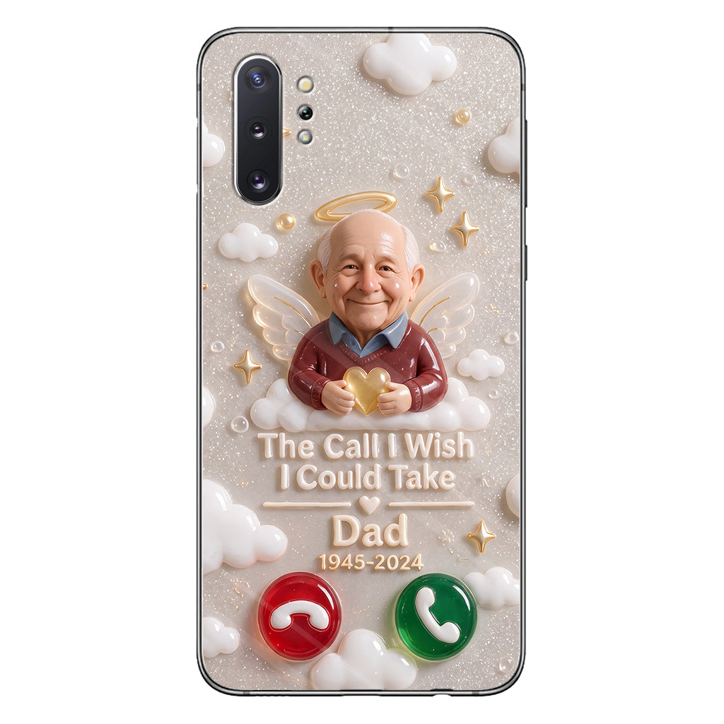 The Call I Wish I Could Take - Personalized Memorial Clear Phone Case