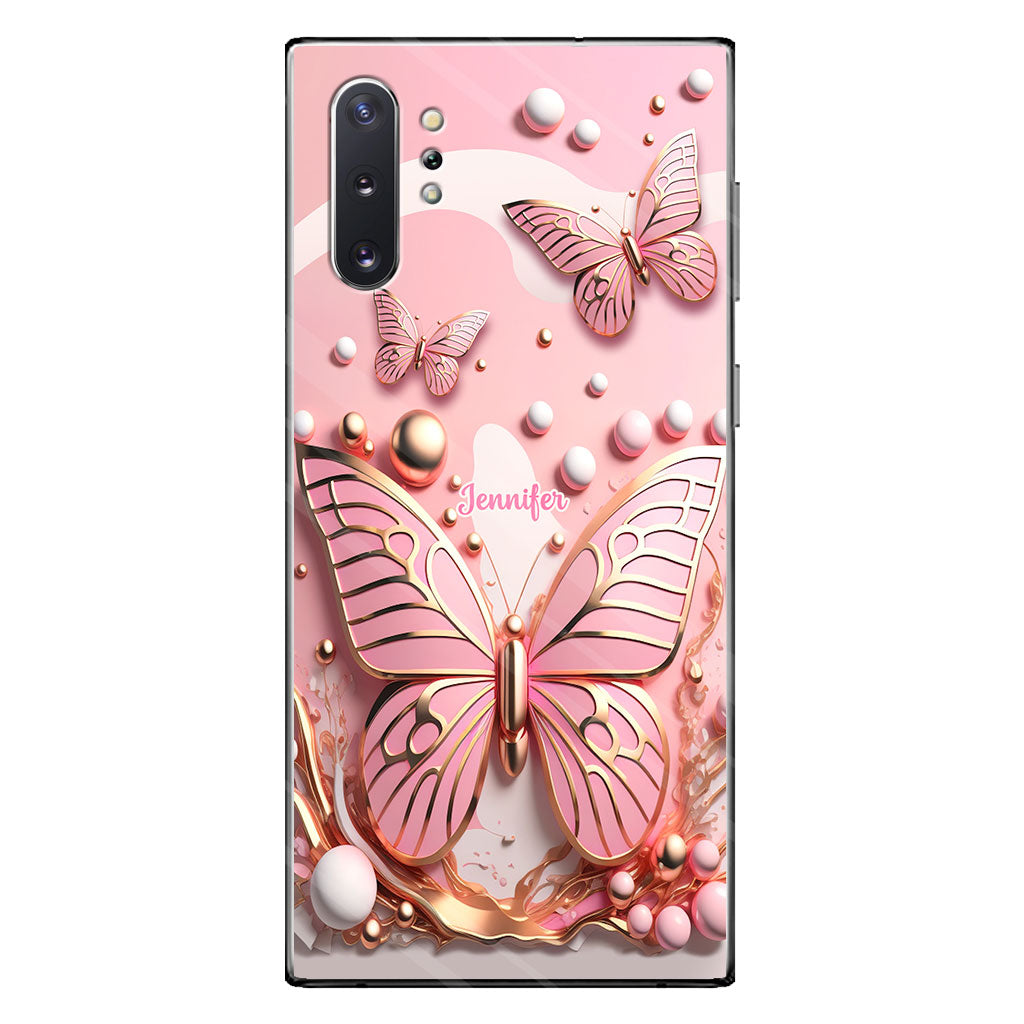 Love Butterflies - Personalized Butterfly Phone Case
