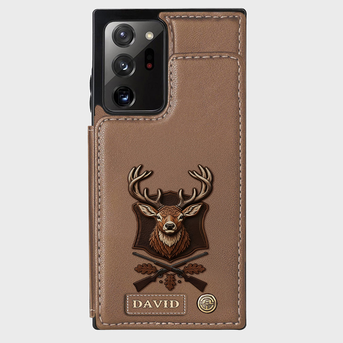 Passionné de chasse - Étui portefeuille personnalisé pour téléphone sur le thème de la chasse