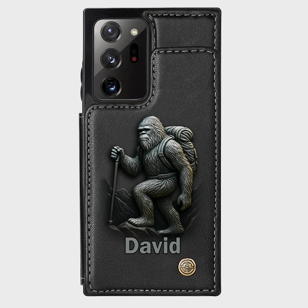 Sasquatch - Personalized Hiking Wallet Phone Case