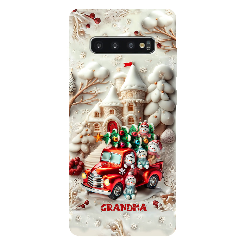 Nana's Little Cuties - Personalized Grandma Full Print Phone Case