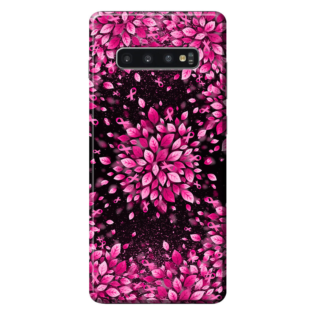 Foi, Espoir, Amour - Coque de téléphone personnalisée pour la sensibilisation au cancer du sein