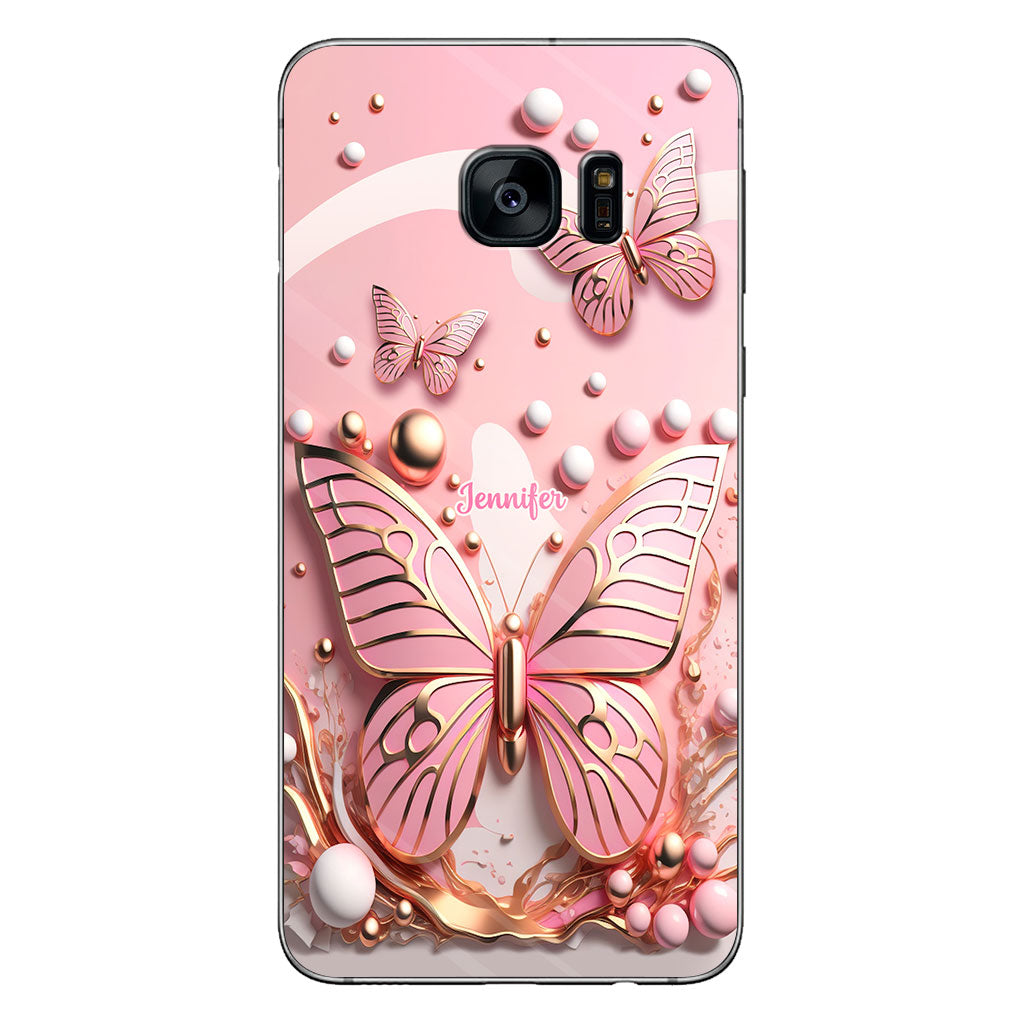 Love Butterflies - Personalized Butterfly Phone Case