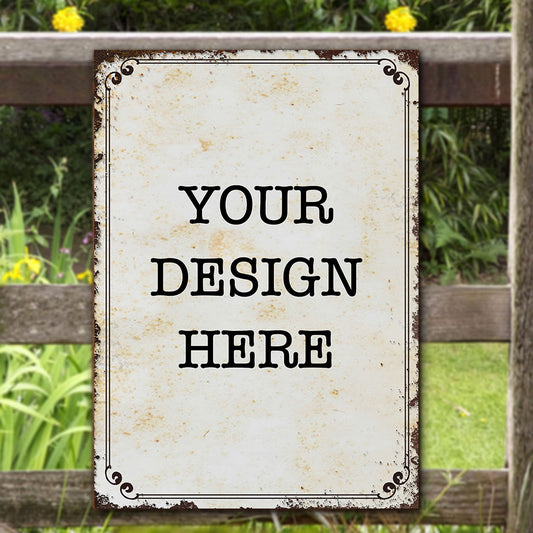 Panneau métallique rectangulaire YourDesign