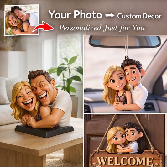 Téléchargez vos photos et regardez-les se transformer - Des cadeaux personnalisés pour vos proches