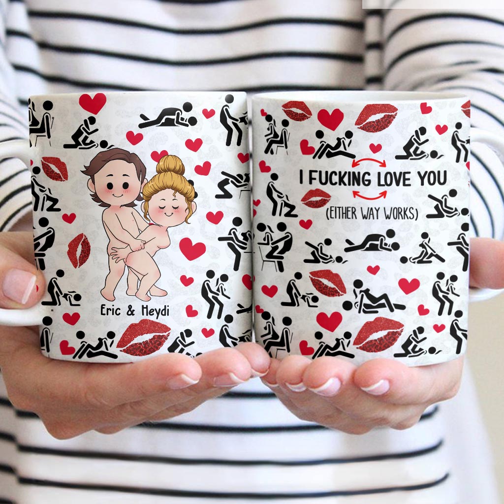Je t'aime - Ornement personnalisé pour couple