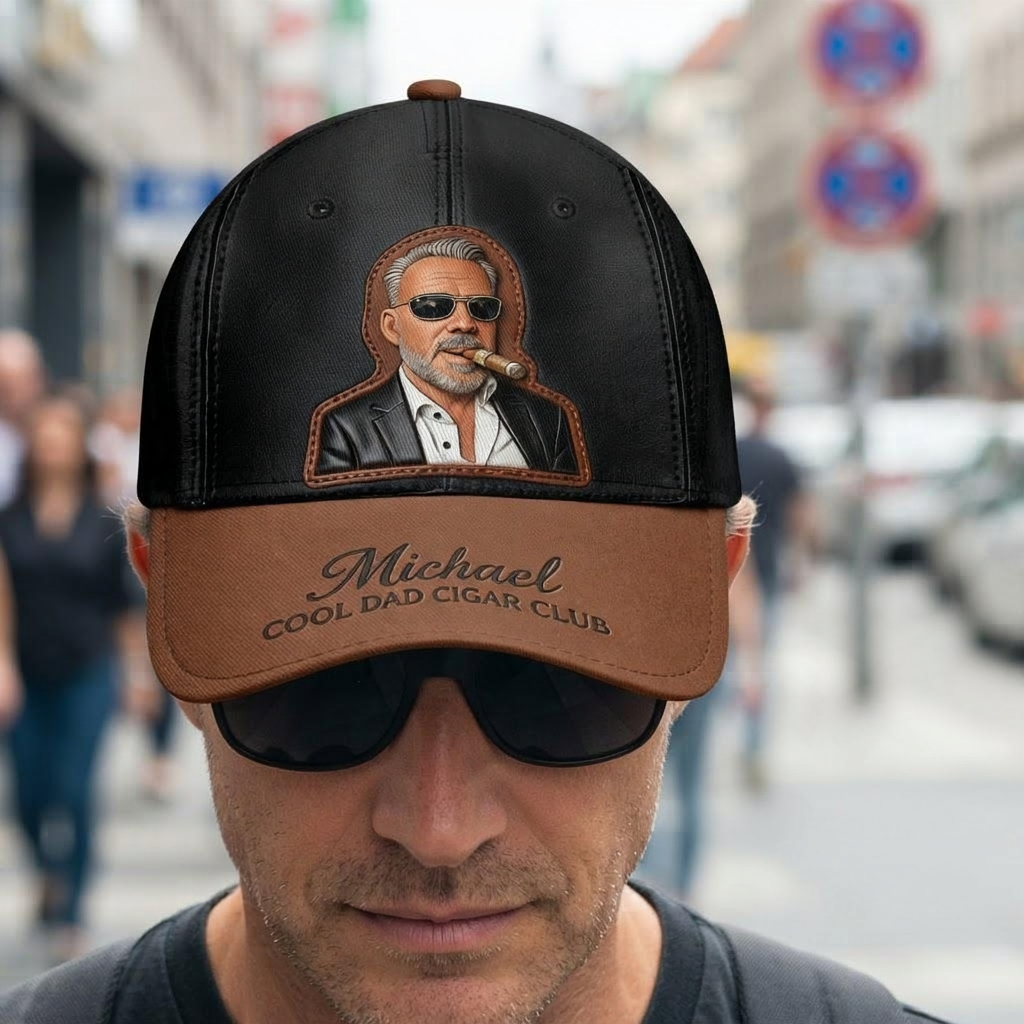 Dad Love Cigars - Personalized Father Classic Cap
