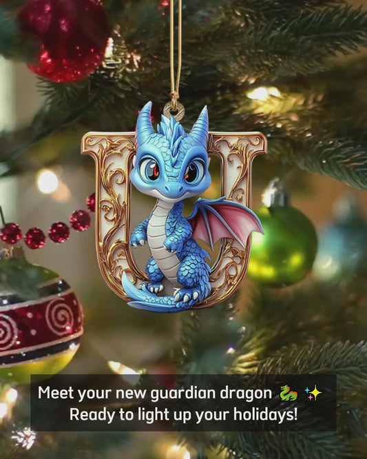 Charming Dragon - Personalized Kid Ornament