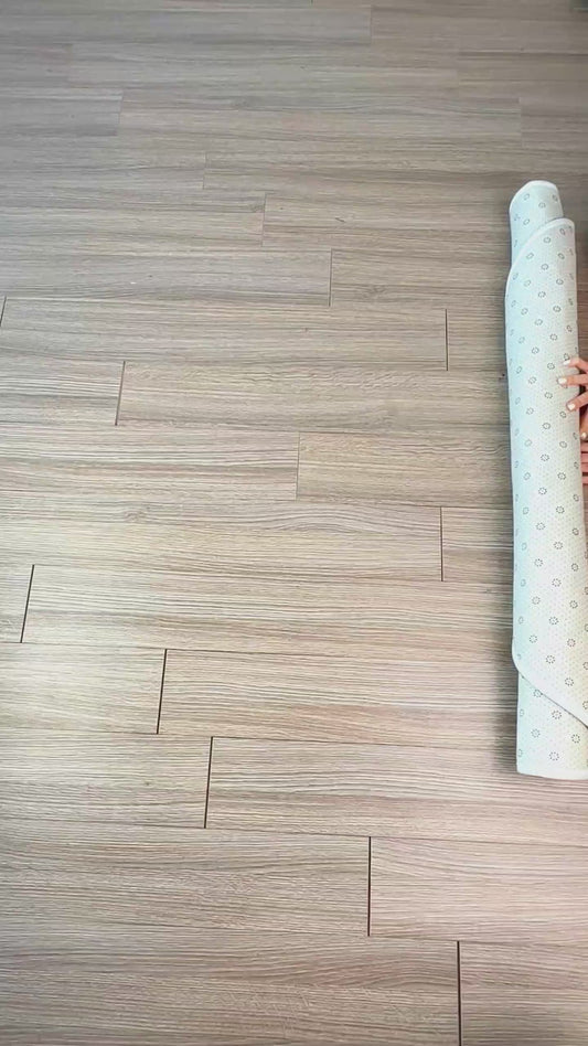 Toi, moi et la mer - Tapis rond personnalisé Tortue