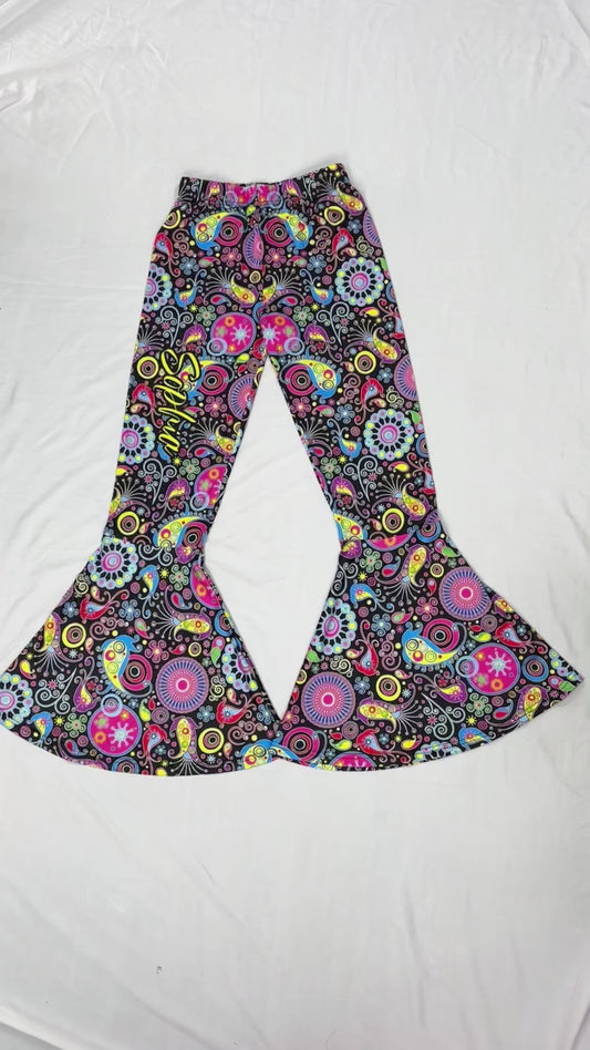 Hippie Soul - Leggings évasés hippies personnalisés