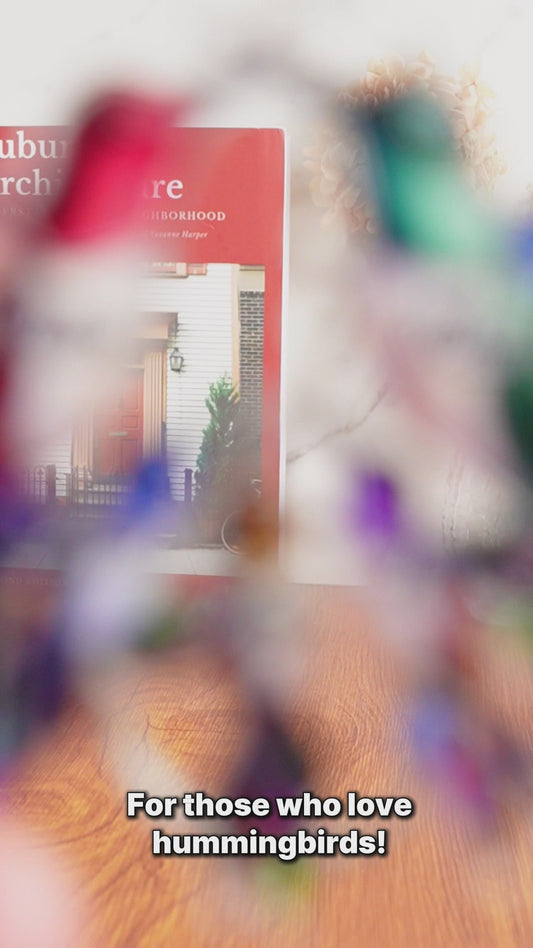 Family Members Hummingbirds Beautiful Birds - Personalized Family Custom Shaped Keychain