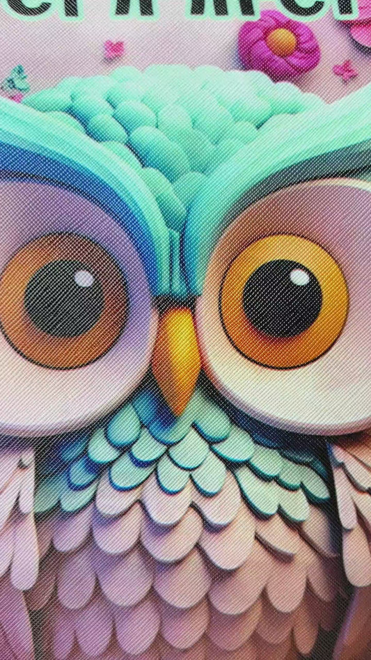 Sac fourre-tout hibou personnalisé Cool Owl
