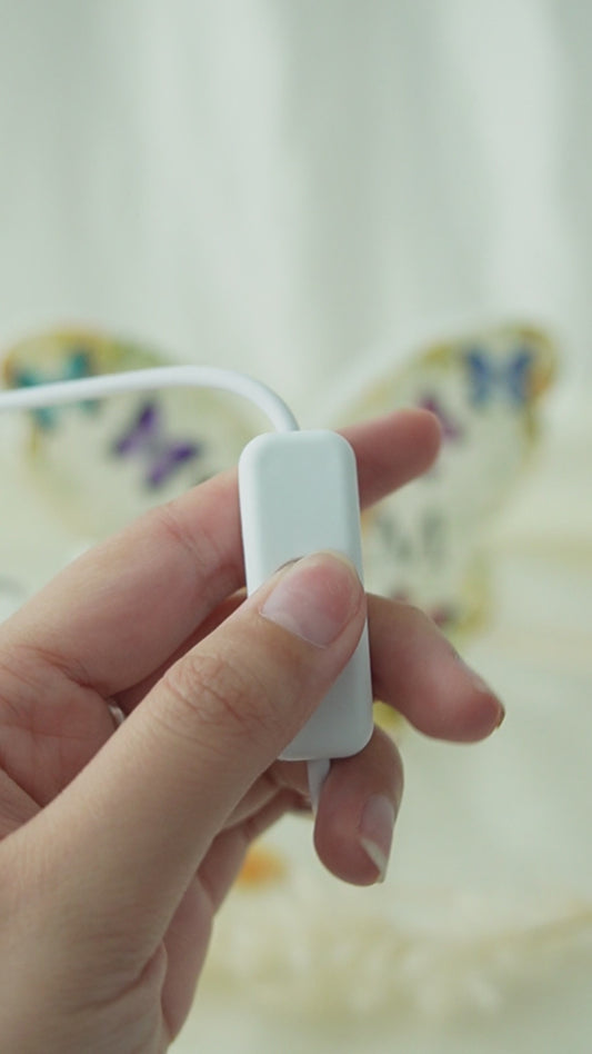 Maman Papillon - Boîte lumineuse personnalisée en forme de maman
