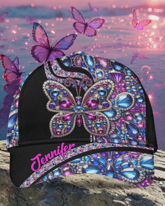 Sparkle Butterfly - Casquette classique papillon personnalisée