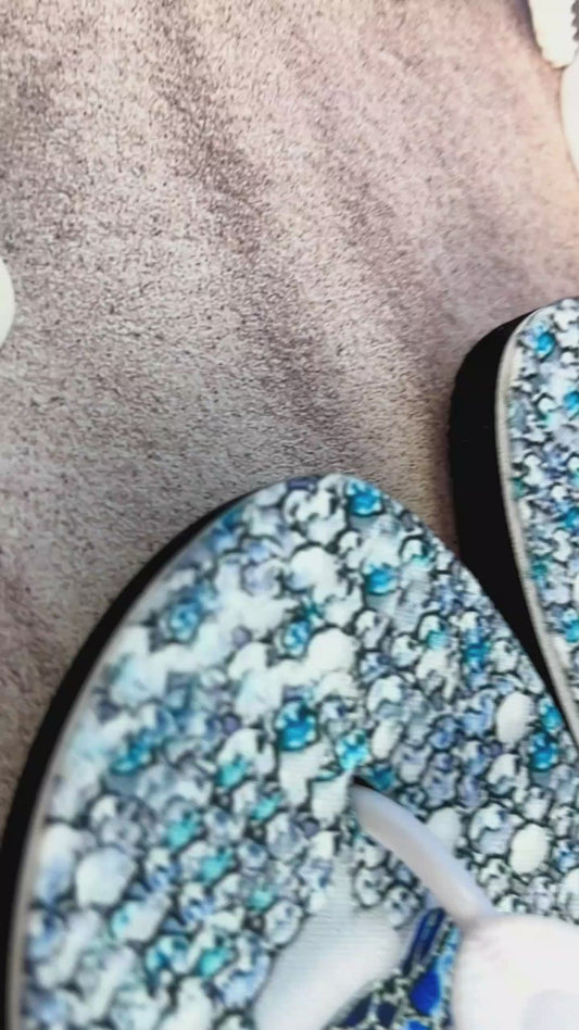 Salty Lil' Beach - Tongs personnalisées en forme de tortue