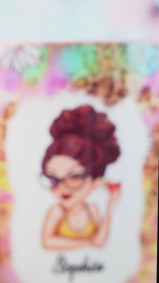 Mug personnalisé style hippie et western