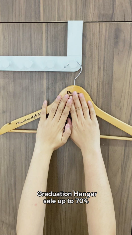 Graduation Hanger - Personalized Graduation Hanger