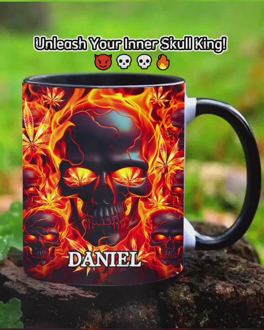 Free Your Mind - Personalized Weed Accent Mug