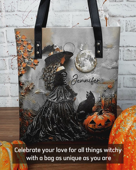Beautiful Witch - Personalized Witch Tote Bag