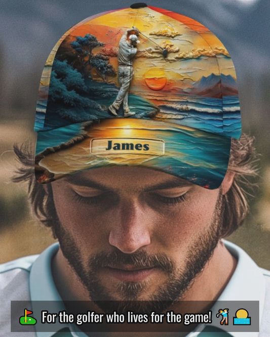 Golf Is My Life - Personalized Golf Classic Cap