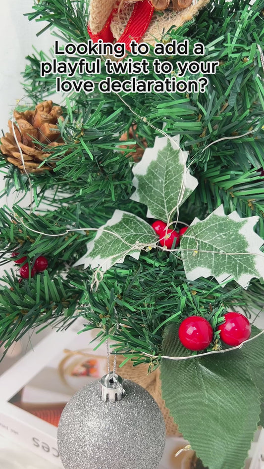 Je t'aime - cadeau pour mari, femme, petit ami, petite amie - Plaque en bois personnalisée à poser