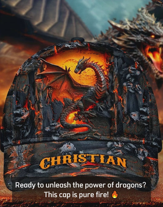 Love Dragon - Casquette classique personnalisée Dragon
