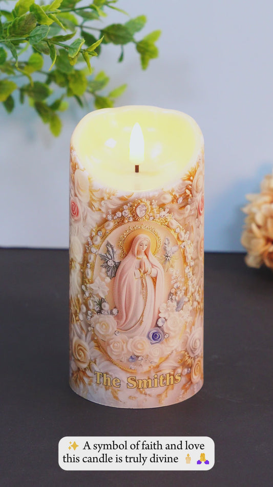 Believer - Personalized Christian Flameless Candle
