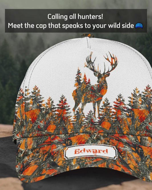 Passionné de chasse - Casquette de chasse classique personnalisée