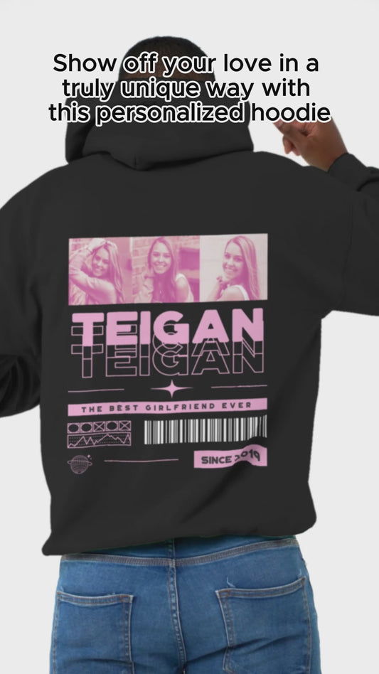 Ma copine - T-shirt et sweat à capuche personnalisés pour couples