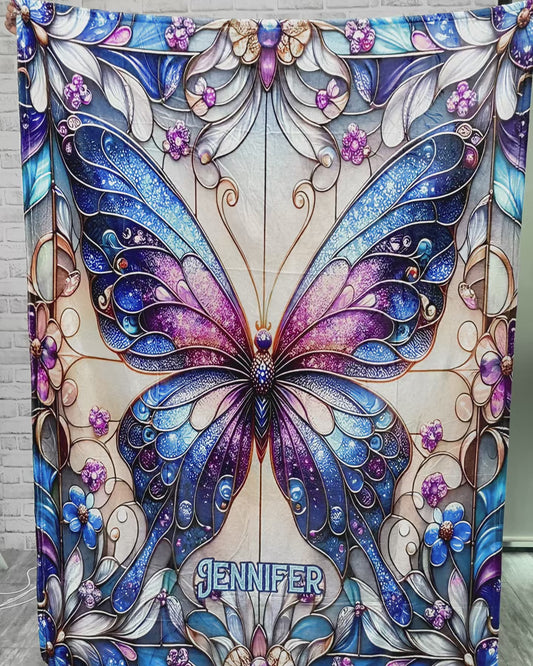 Magnifique papillon - Couverture papillon personnalisée