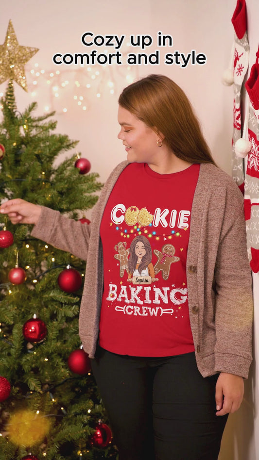 Équipe de pâtisserie de Noël - T-shirt et sweat à capuche personnalisés