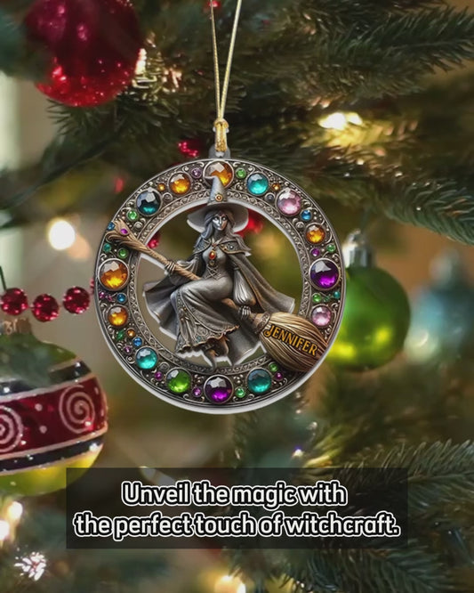 Belle sorcière - Ornement de sorcière personnalisé