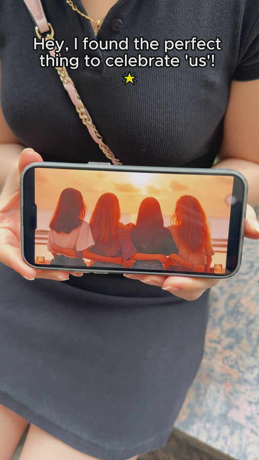 Meilleures amies pour toujours - Attrape-soleil personnalisé à suspendre à la fenêtre 