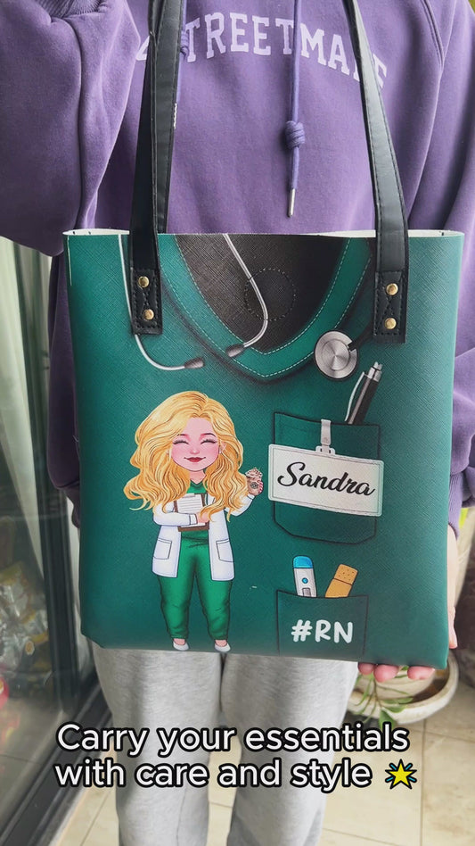 Informations nutritionnelles pour infirmières - Sac fourre-tout personnalisé pour infirmières